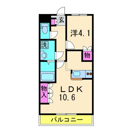 Luminousの物件間取画像